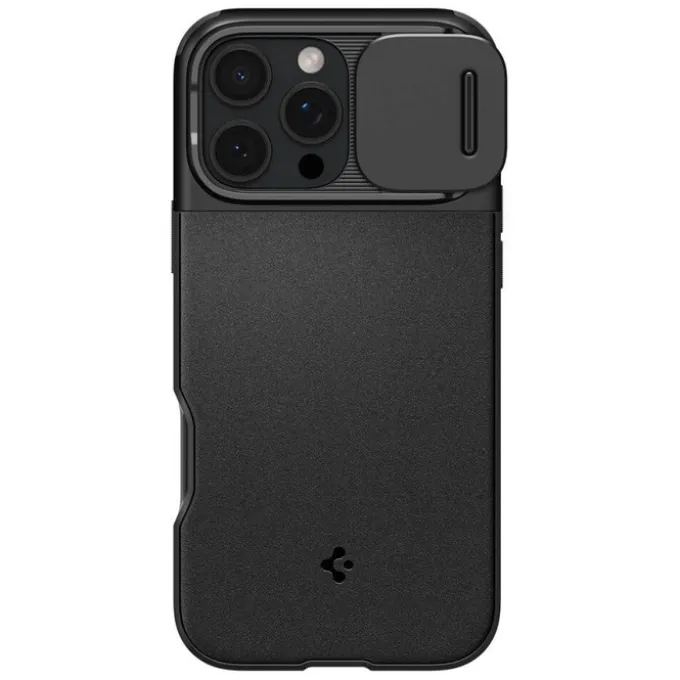 ETUI SPIGEN OPTIK ARMOR MAG MAGSAFE IPHONE 16 PRO MAX BLACK