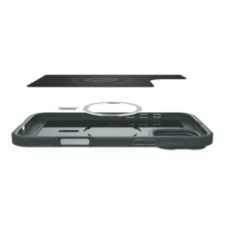 ETUI SPIGEN OPTIK ARMOR MAG MAGSAFE IPHONE 16 PRO MAX ABYSS GREEN