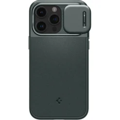 Etui Spigen Optik Armor Mag Magsafe iPhone 15 Pro Abyss Green Case