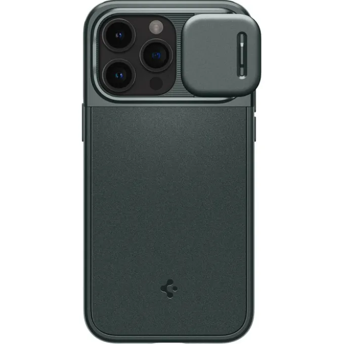 Etui Spigen Optik Armor Mag Magsafe iPhone 15 Pro Abyss Green Case