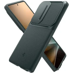 ETUI SPIGEN OPTIK ARMOR SAMSUNG GALAXY S25 ULTRA ABYSS GREEN