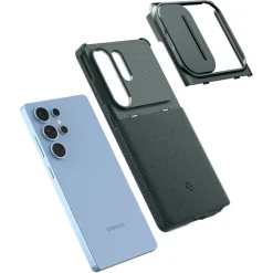 ETUI SPIGEN OPTIK ARMOR SAMSUNG GALAXY S25 ULTRA ABYSS GREEN