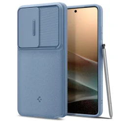 ETUI SPIGEN OPTIK ARMOR SAMSUNG GALAXY S26 ULTRA LIGHT BLUE