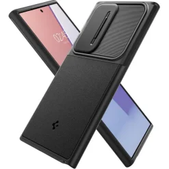 Etui Spigen Optik Armor Samsung Galaxy S24 Ultra Black Case