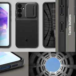 Etui Spigen Optik Armor Samsung Galaxy A55 5g Black Case