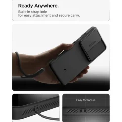 ETUI SPIGEN OPTIK ARMOR SAMSUNG GALAXY S26 ULTRA BLACK