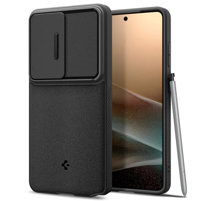 ETUI SPIGEN OPTIK ARMOR SAMSUNG GALAXY S26 ULTRA BLACK