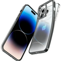 Etui Spigen Optik Crystal iPhone 14 Pro Max Chrome Greycase