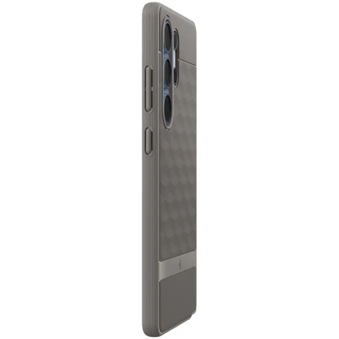 ETUI SPIGEN PARALLAX MAG MAGSAFE SAMSUNG GALAXY S25 ULTRA ASH GREY