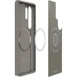 ETUI SPIGEN PARALLAX MAG MAGSAFE SAMSUNG GALAXY S25 ULTRA ASH GREY