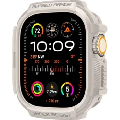 Etui Spigen Rugged Armor Apple Watch Ultra 1 / 2 (49 Mm) Dune Beige Case