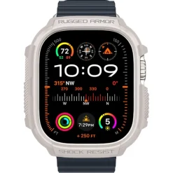 Etui Spigen Rugged Armor Apple Watch Ultra 1 / 2 (49 Mm) Dune Beige Case