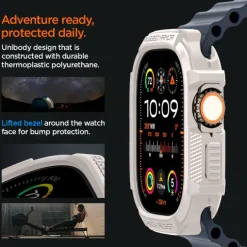 Etui Spigen Rugged Armor Apple Watch Ultra 1 / 2 (49 Mm) Dune Beige Case