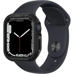 Etui SPIGEN Rugged Armor Apple Watch 4 5 6 8 SE 2022 40mm Czarne
