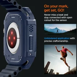 Etui Spigen Rugged Armor Apple Watch Ultra 1 / 2 (49 Mm) Navy Blue