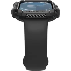 ETUI SPIGEN RUGGED ARMOR APPLE WATCH 10 (42 MM) MATTE BLACK