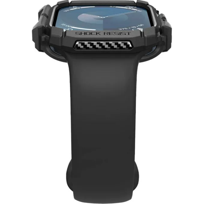 ETUI SPIGEN RUGGED ARMOR APPLE WATCH 10 (42 MM) MATTE BLACK