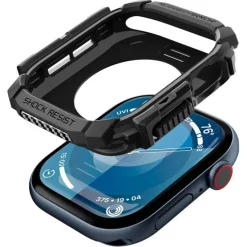 ETUI SPIGEN RUGGED ARMOR APPLE WATCH 10 (42 MM) MATTE BLACK