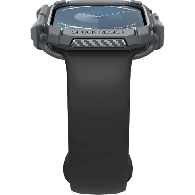 ETUI SPIGEN RUGGED ARMOR APPLE WATCH 10 (46 MM) DARK GREY