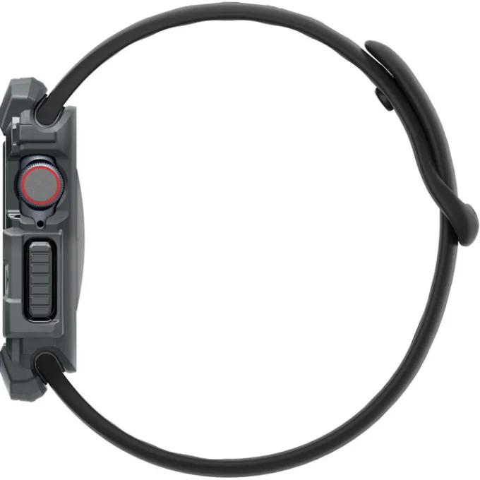 ETUI SPIGEN RUGGED ARMOR APPLE WATCH 10 (46 MM) DARK GREY
