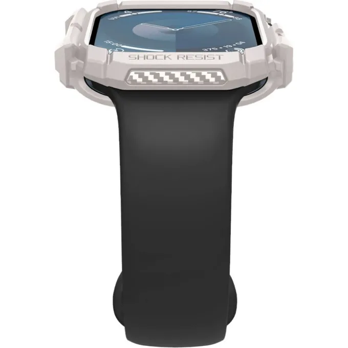 ETUI SPIGEN RUGGED ARMOR APPLE WATCH 10 (46 MM) DUNE BEIGE