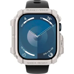 ETUI SPIGEN RUGGED ARMOR APPLE WATCH 10 (46 MM) DUNE BEIGE