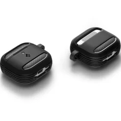 ETUI SPIGEN RUGGED ARMOR APPLE AIRPODS 4 MATTE BLACK