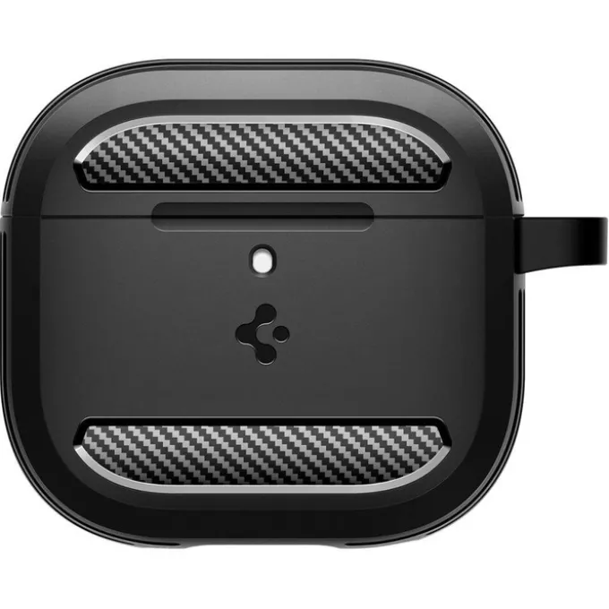 ETUI SPIGEN RUGGED ARMOR APPLE AIRPODS 4 MATTE BLACK