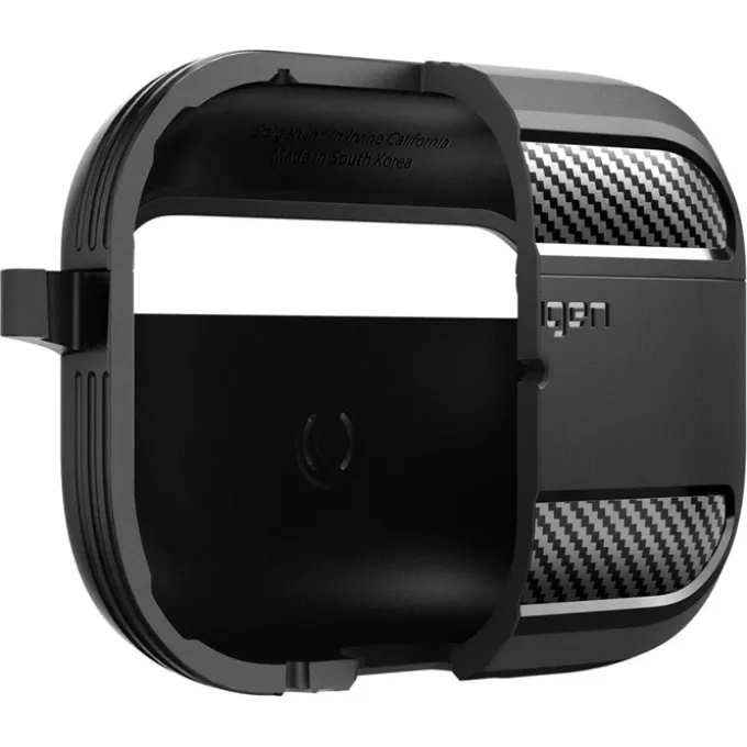 Etui Spigen Rugged Armor Apple Airpods Pro 1 / 2 Matte Black Case