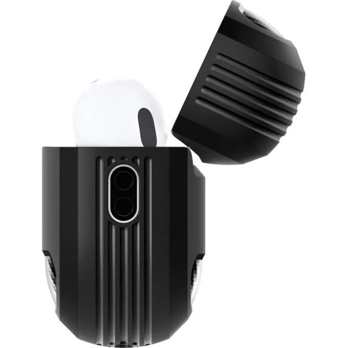 Etui Spigen Rugged Armor Apple Airpods Pro 1 / 2 Matte Black Case