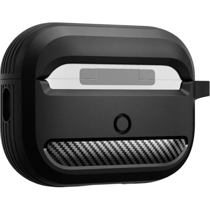 Etui Spigen Rugged Armor Apple Airpods Pro 1 / 2 Matte Black Case