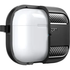 Etui Spigen Rugged Armor Apple Airpods Pro 1 / 2 Matte Black Case
