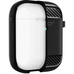 Etui SPIGEN Rugged Armor Apple Airpods Black Czarne Case