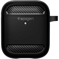 Etui SPIGEN Rugged Armor Apple Airpods Black Czarne Case
