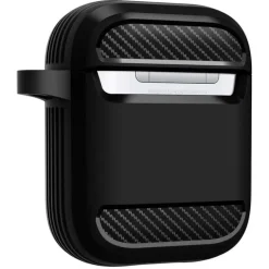 Etui SPIGEN Rugged Armor Apple Airpods Black Czarne Case