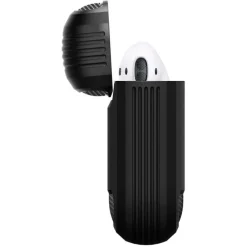 Etui SPIGEN Rugged Armor Apple Airpods Black Czarne Case