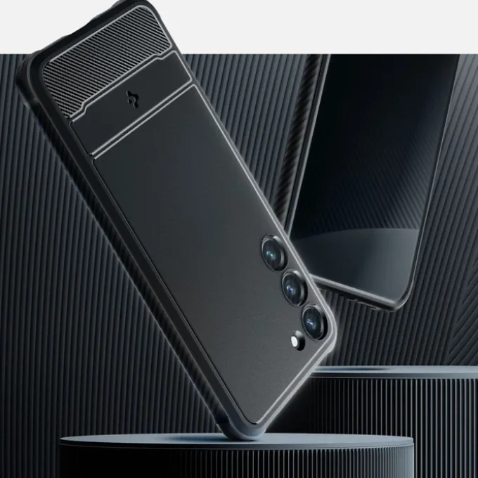 Etui Spigen Rugged Armor Galaxy S23 Matte Black Czarny Case