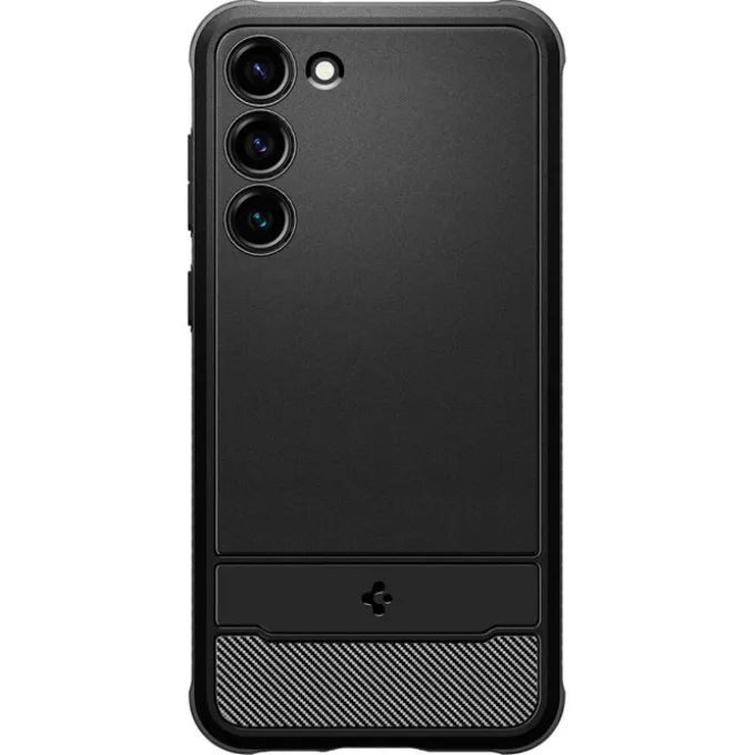 Etui Spigen Rugged Armor Galaxy S23 Matte Black Czarny Case