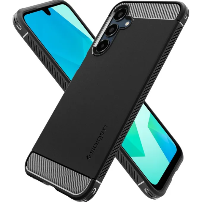 ETUI SPIGEN RUGGED ARMOR GALAXY A16 4G / 5G MATTE BLACK