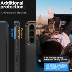 Etui Spigen Rugged Armor Galaxy S23 FE Matte Black Case