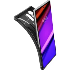 Etui Spigen Rugged Armor Galaxy S23 Ultra Matte Black Czarny Case