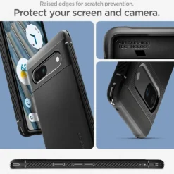 Etui Spigen Rugged Armor Google Pixel 7A Matte Black Case