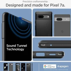 Etui Spigen Rugged Armor Google Pixel 7A Matte Black Case