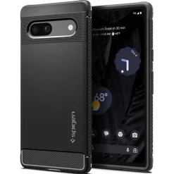 Etui Spigen Rugged Armor Google Pixel 7A Matte Black Case