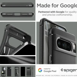 Etui Spigen Rugged Armor Google Pixel 8 Pro Matte Black Case