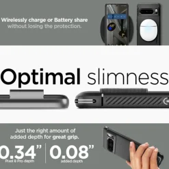 Etui Spigen Rugged Armor Google Pixel 8 Pro Matte Black Case