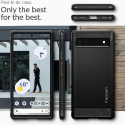 Etui Spigen Rugged Armor Google Pixel 6a Matte ETUI BLACK