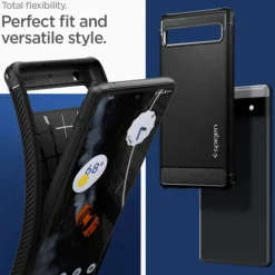 Etui Spigen Rugged Armor Google Pixel 6a Matte ETUI BLACK
