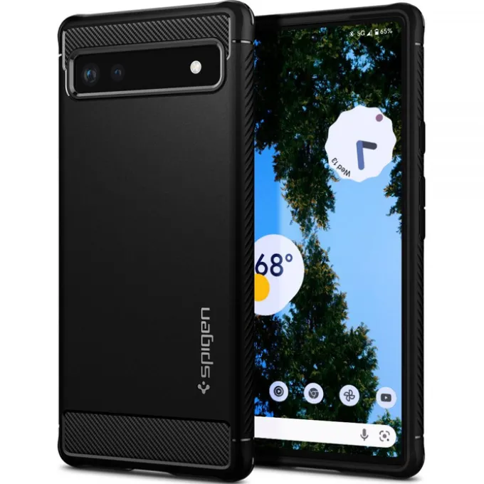 Etui Spigen Rugged Armor Google Pixel 6a Matte ETUI BLACK
