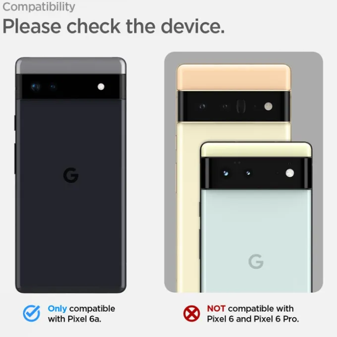 Etui Spigen Rugged Armor Google Pixel 6a Matte ETUI BLACK